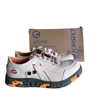 Chshoer Women's Patchwork Leather Shoe Size 9.5 #B1567